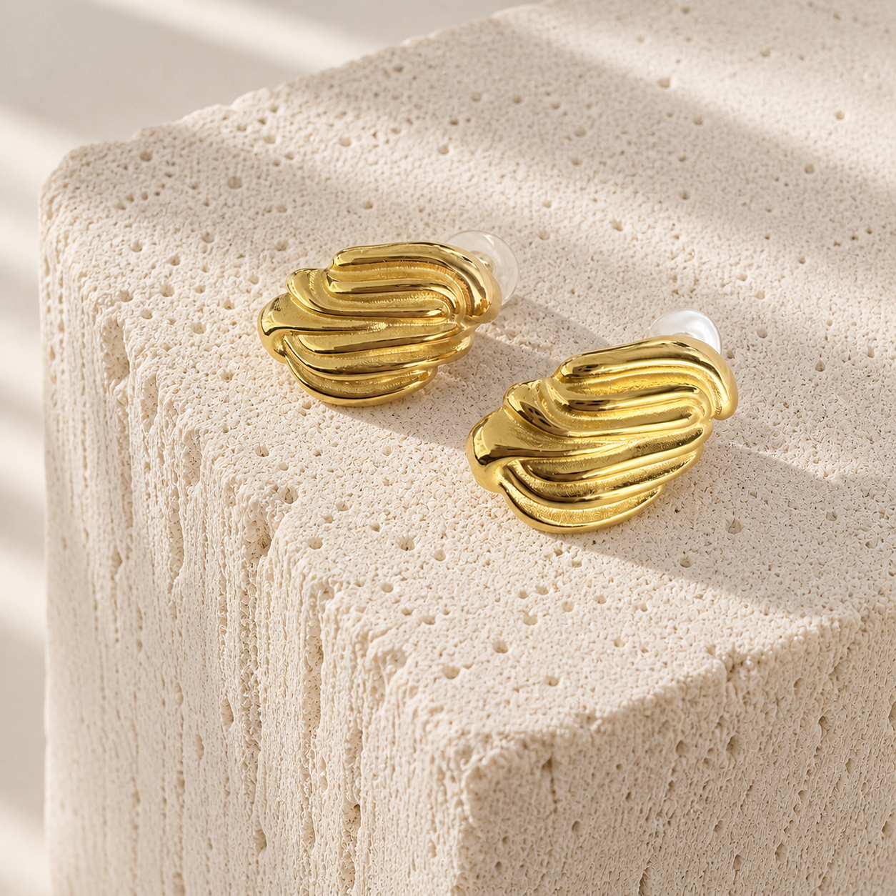 LIANOA Ohrstecker gold