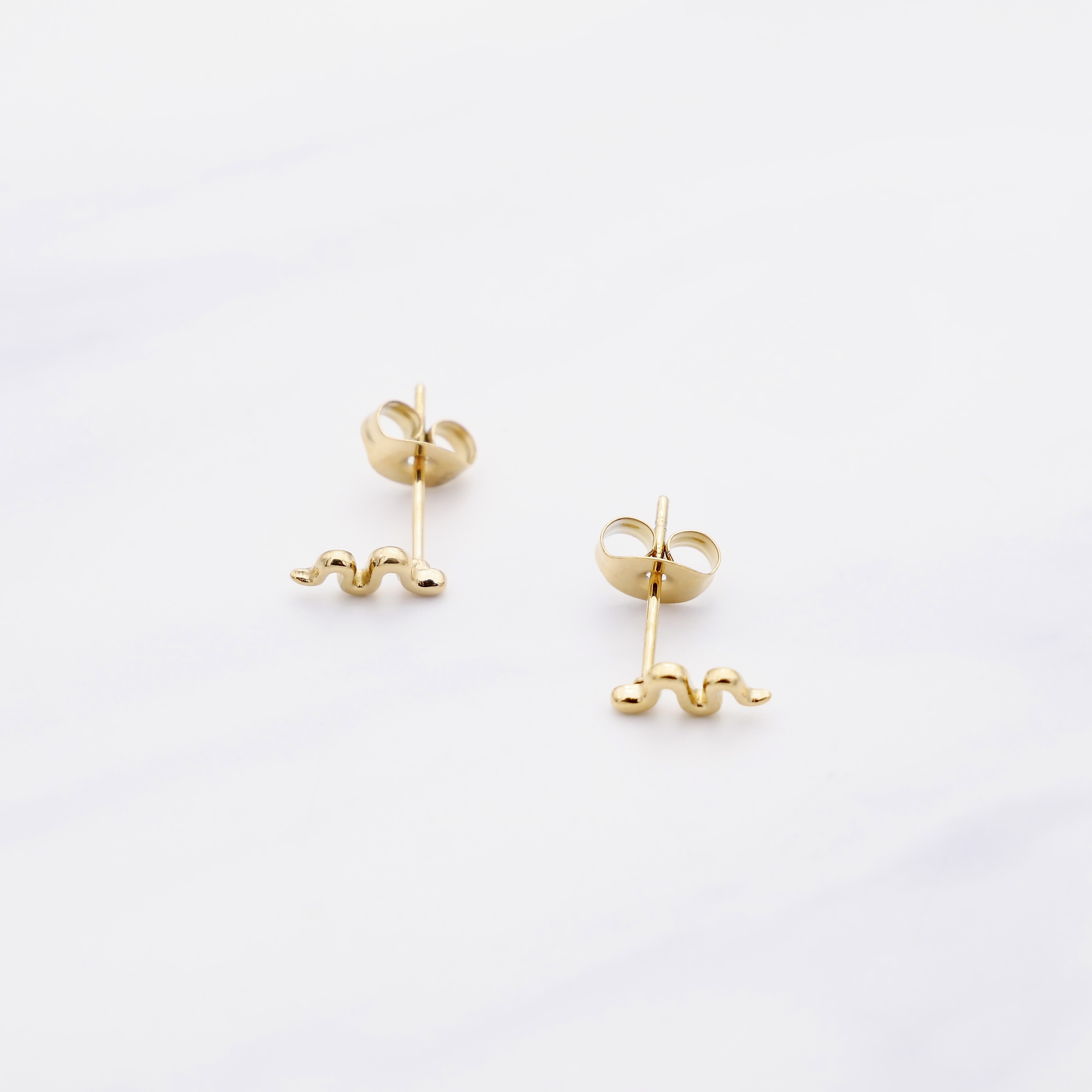 Snake Ohrstecker LiaNoa Gold  