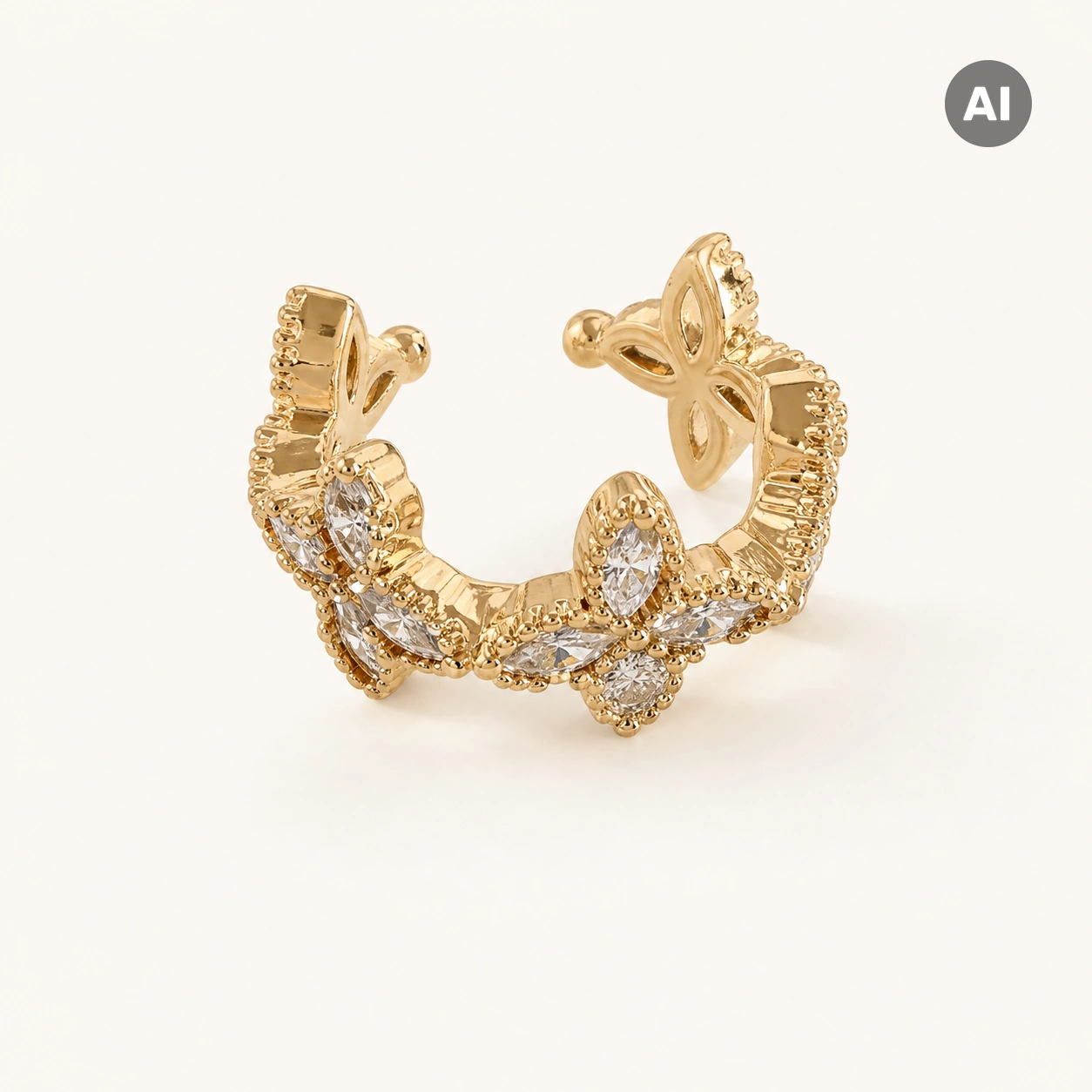 LIANOA Ear Cuff gold