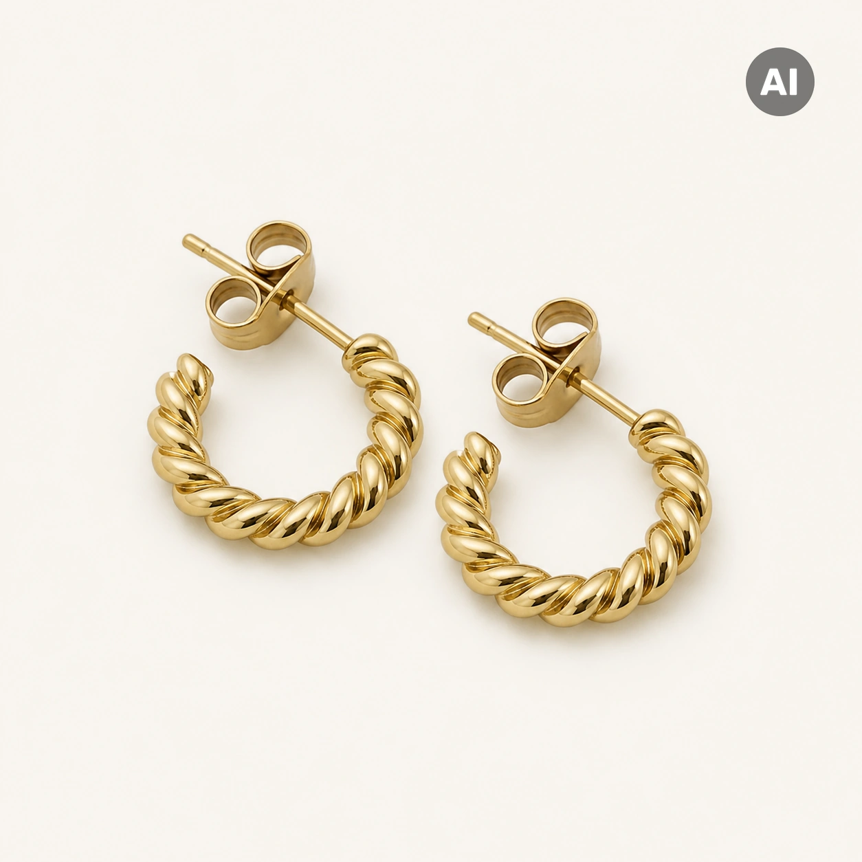 LIANOA Ohrstecker gold