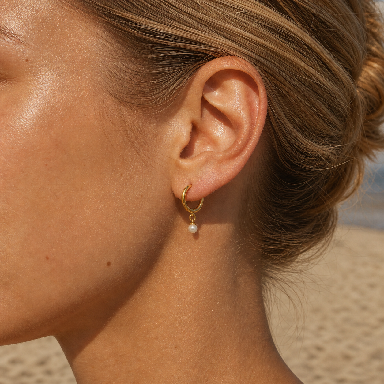 Perlen Creole LIANOA Gold