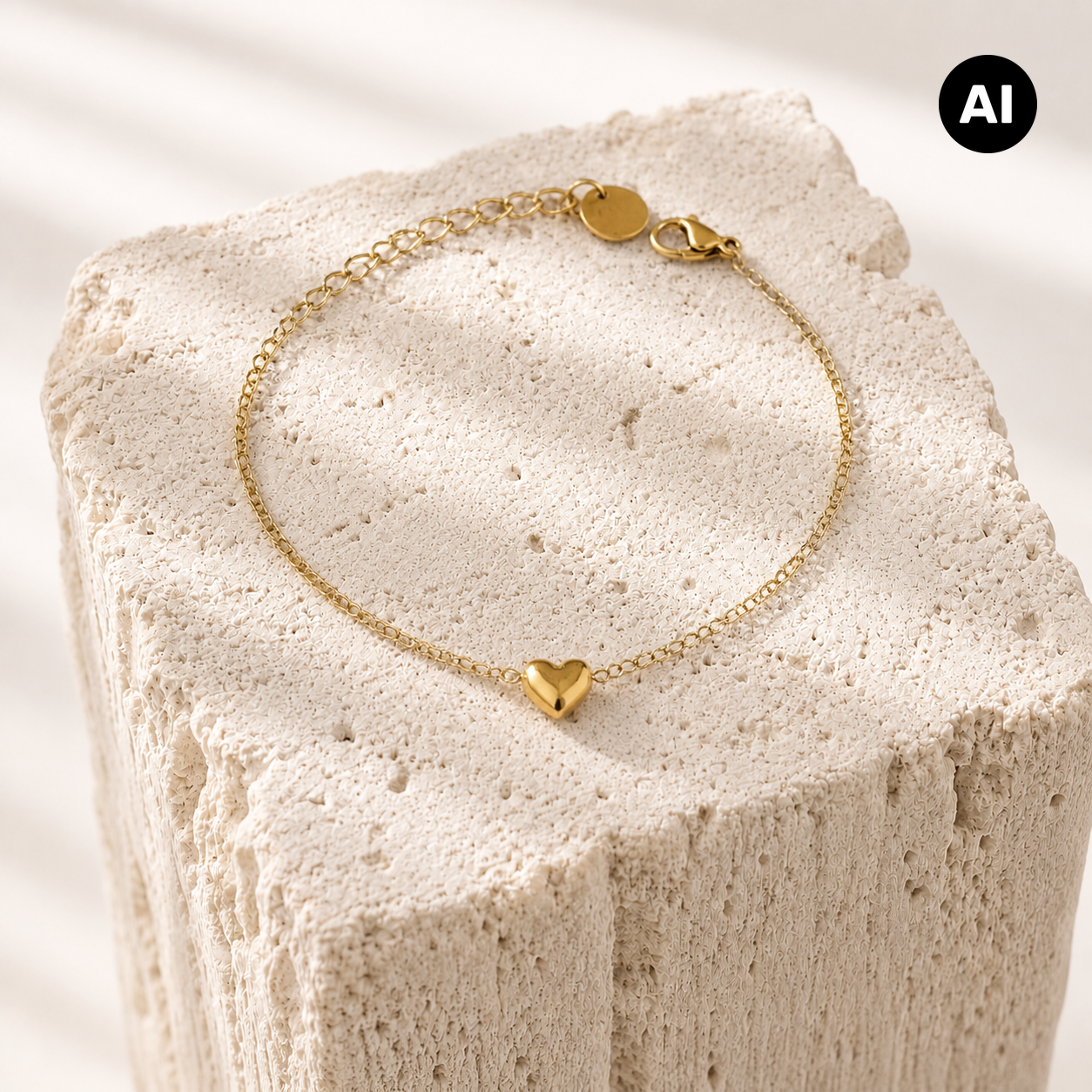 LIANOA Herz Armband gold
