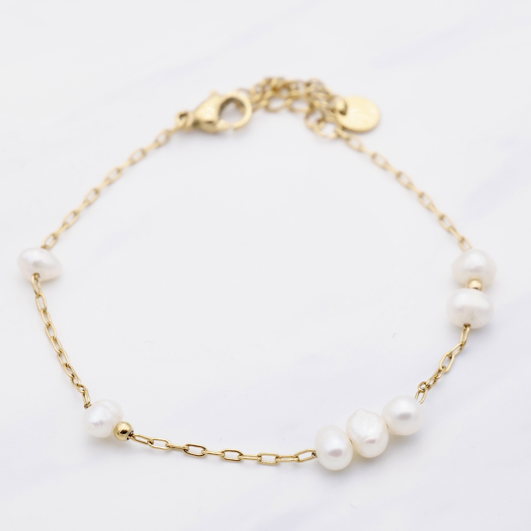Perlen Armband LiaNoa Gold 