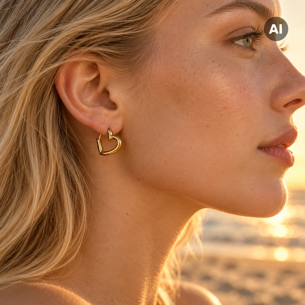 LIANOA Herz Creole gold