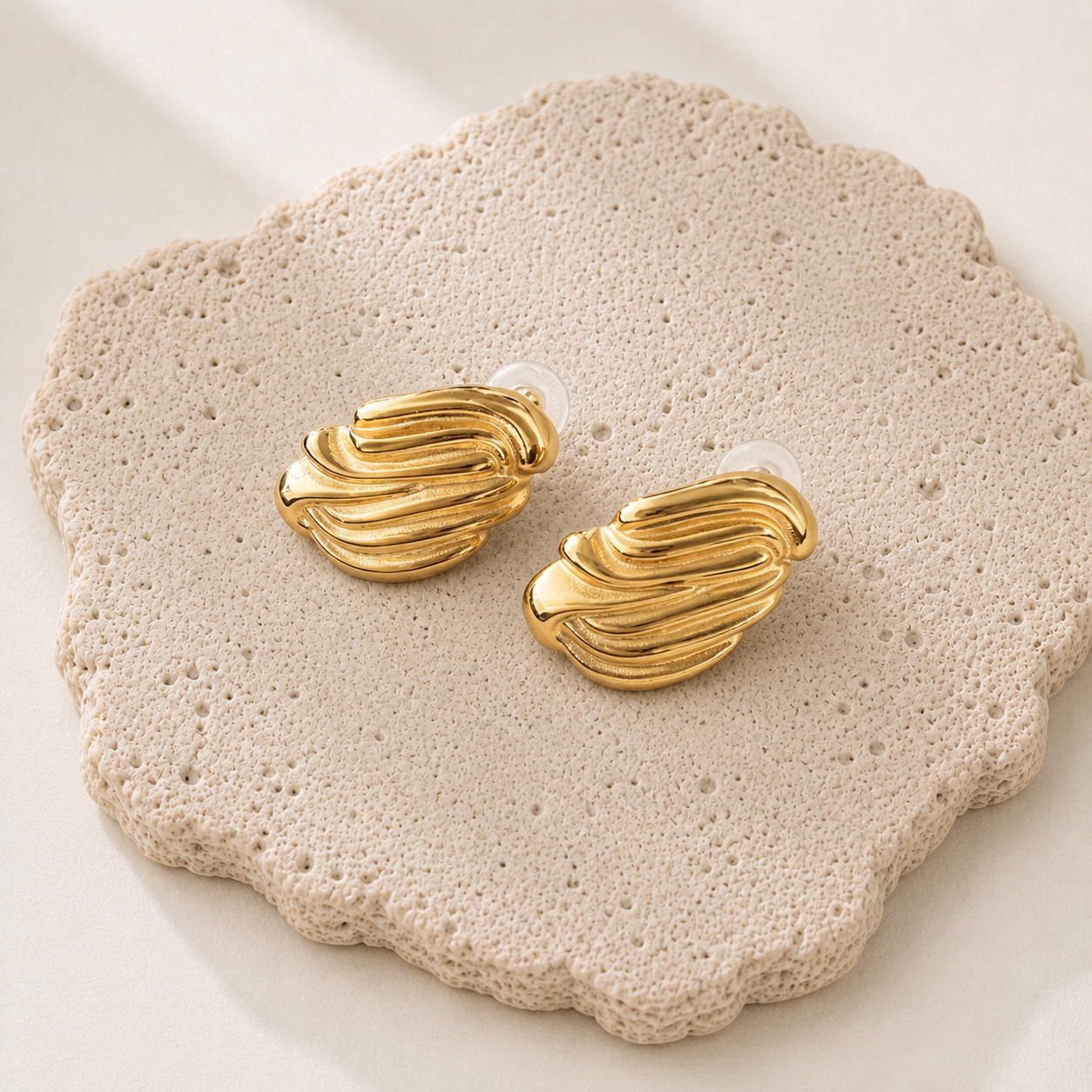 LIANOA Ohrstecker gold