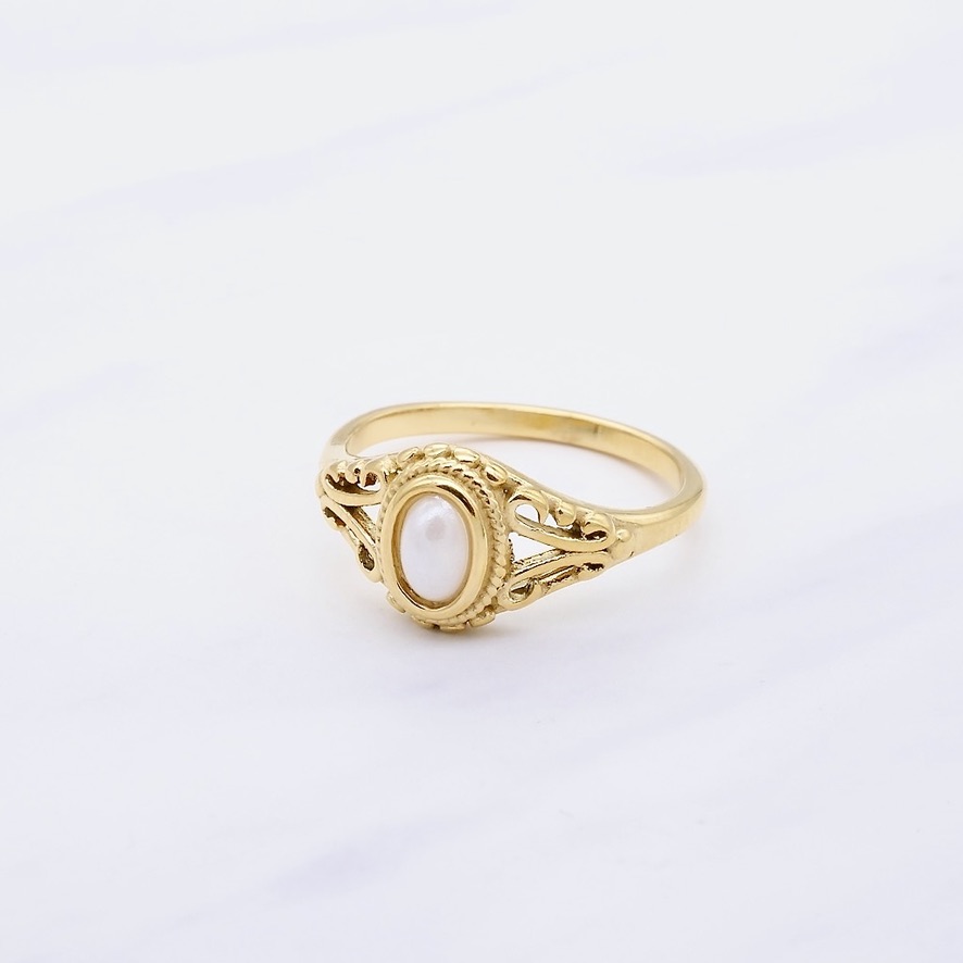 Maya Ring Gold  