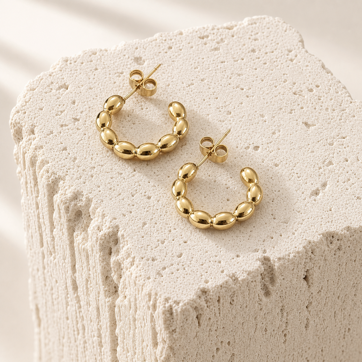 LIANOA Ohrstecker gold