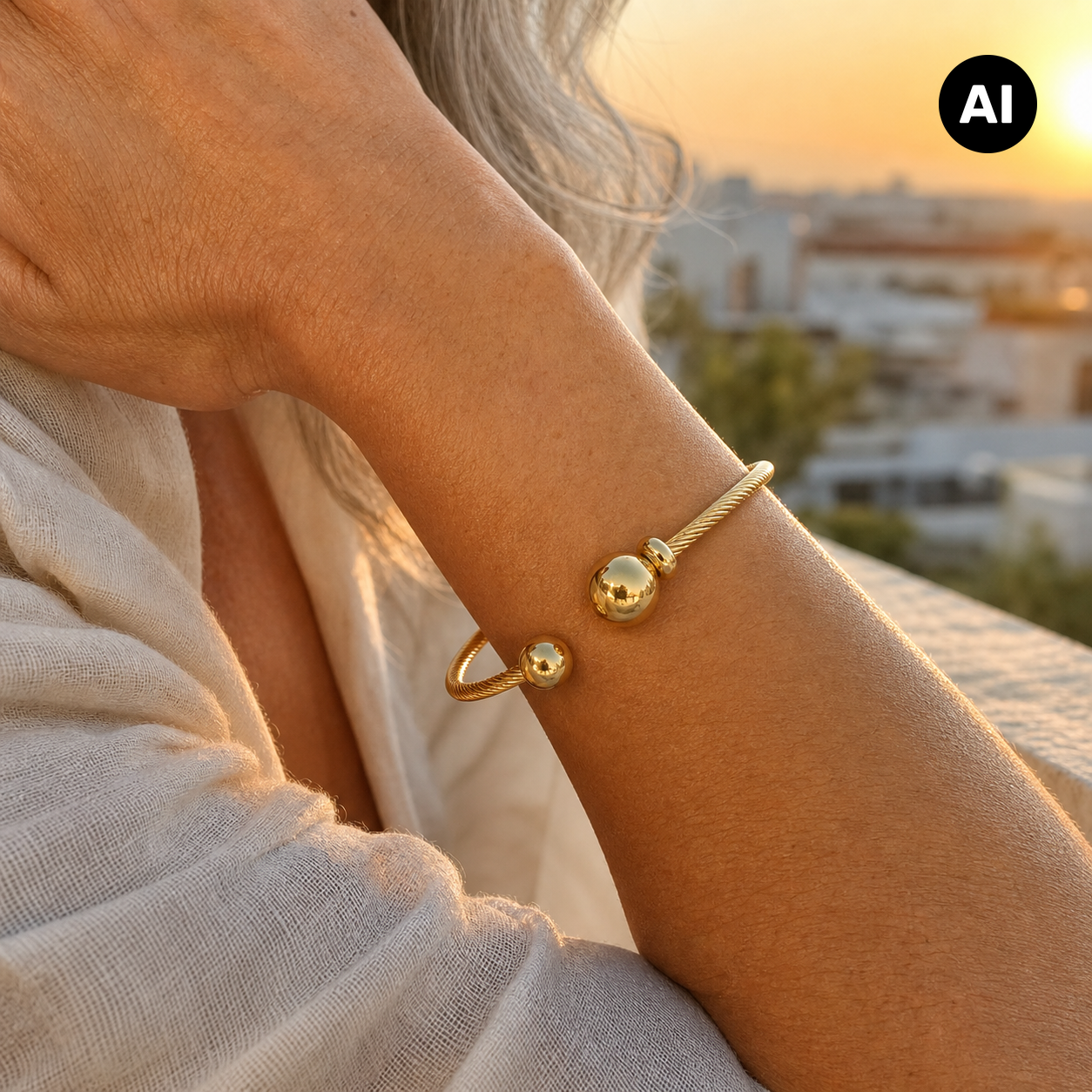 LIANOA Armreif gold