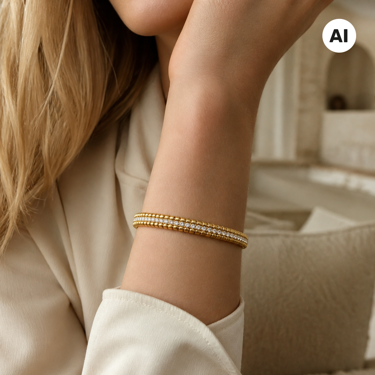 LIANOA Armreif gold