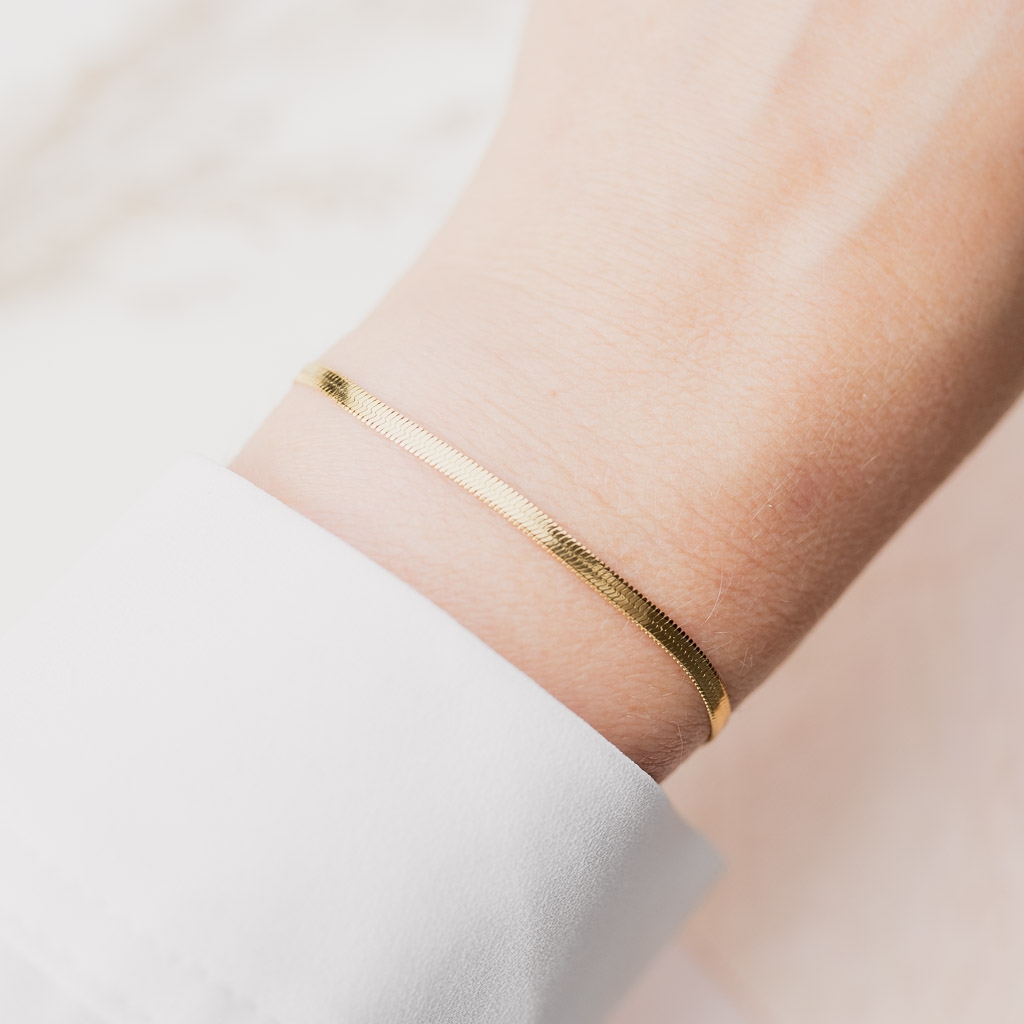 Sleek Armband Gold