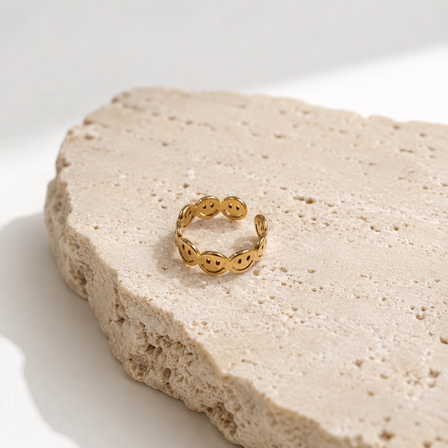 Smily Ring LiaNoa Gold