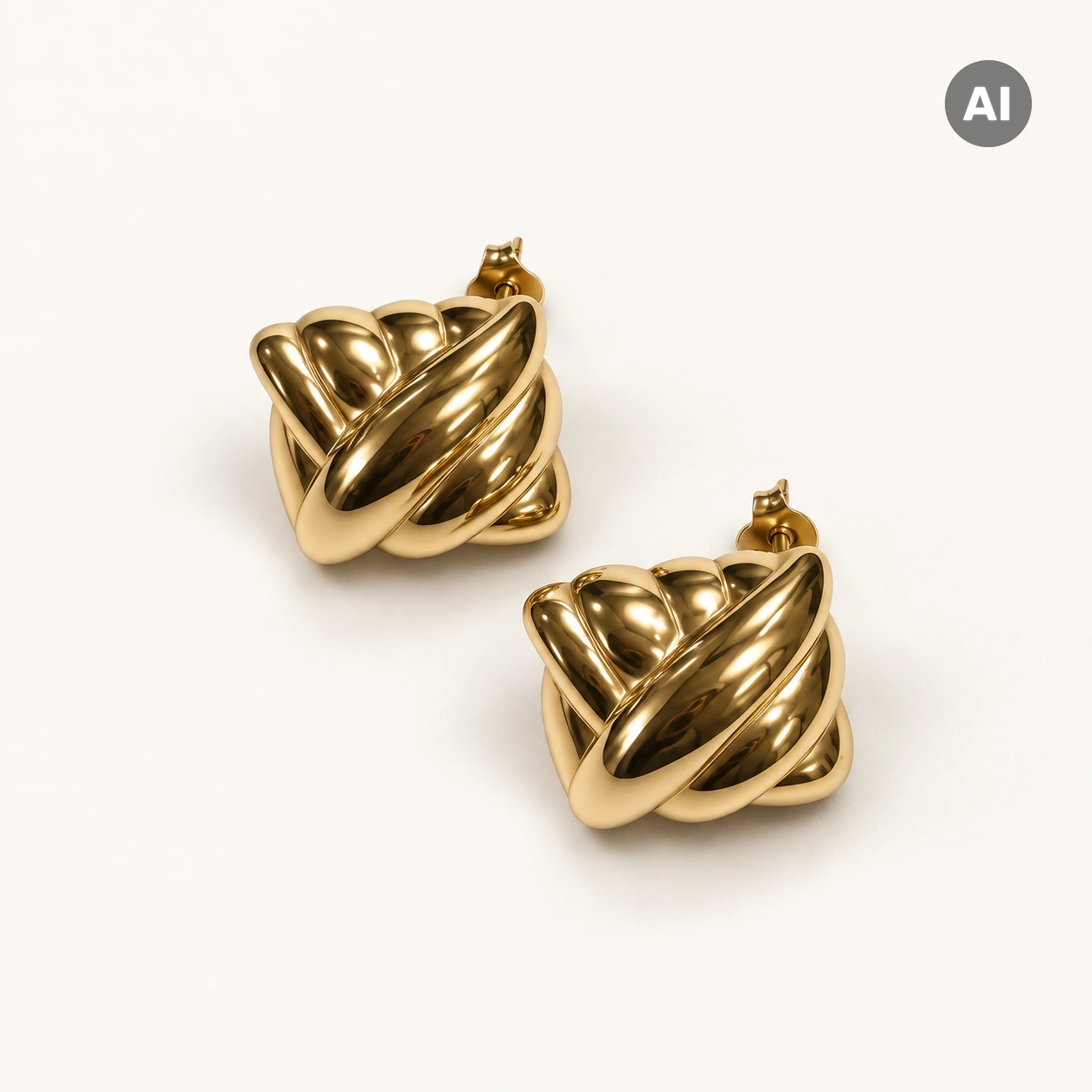 LIANOA Ohrstecker gold