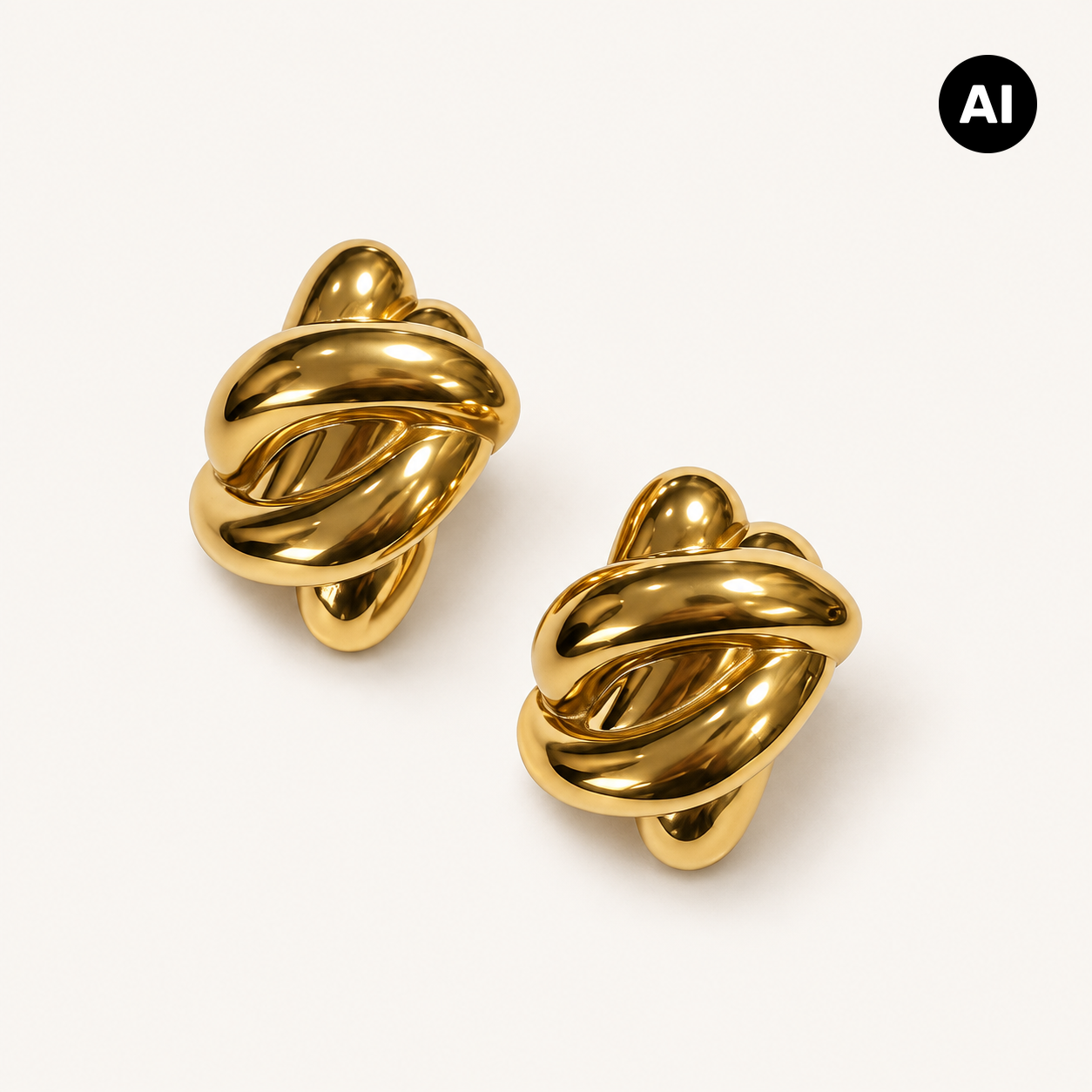 LIANOA Ohrstecker gold