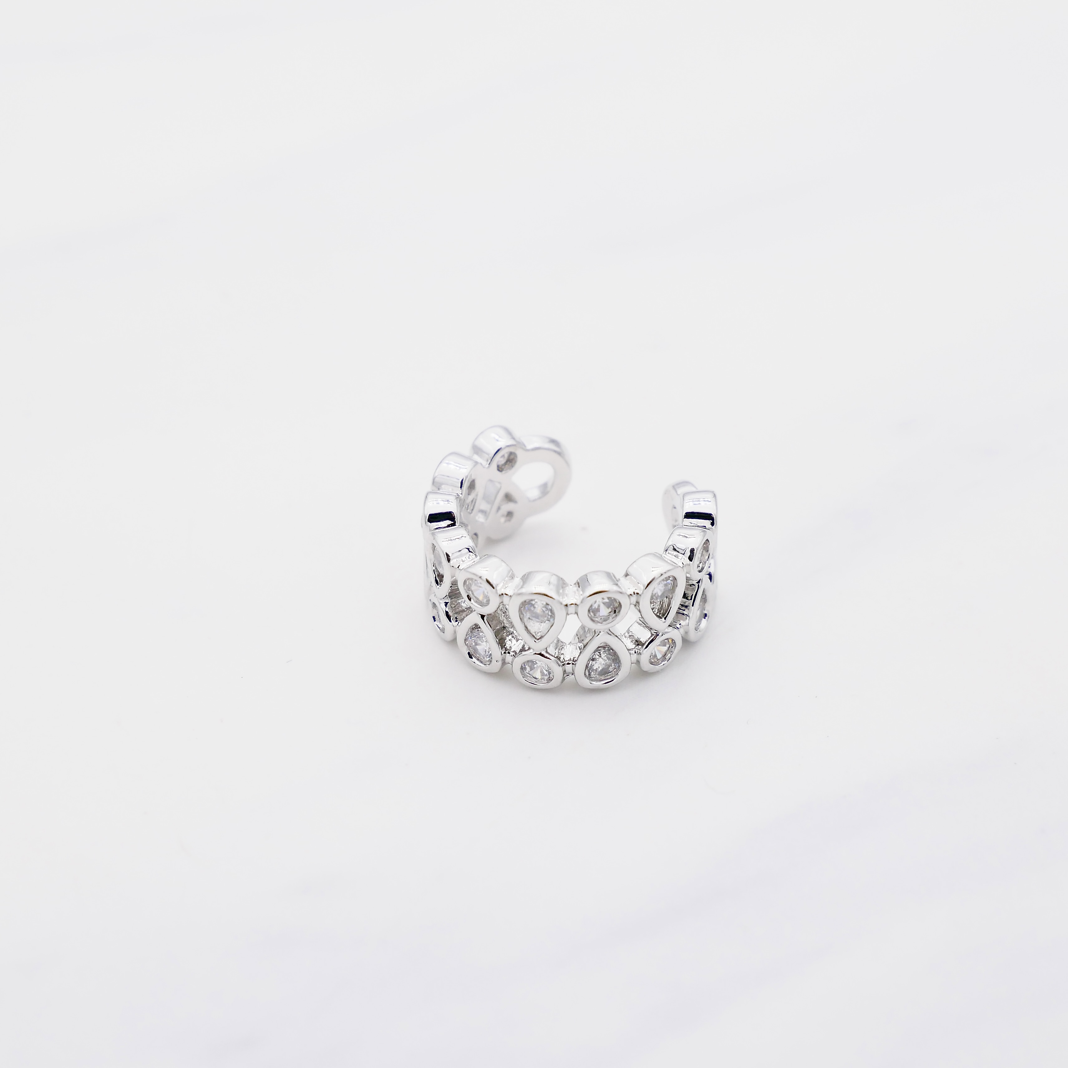 Ear Cuff Silber