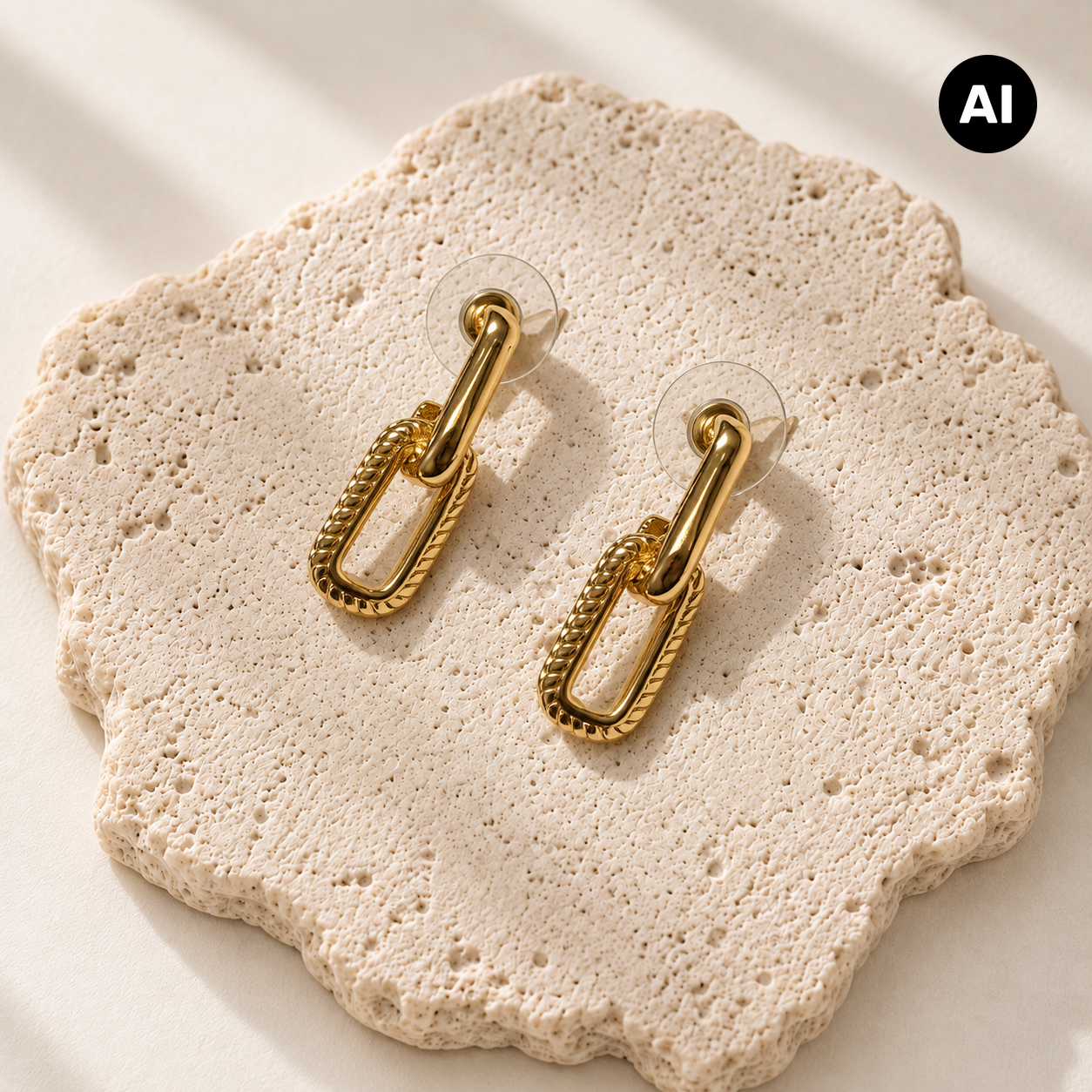 LIANOA Ohrstecker gold