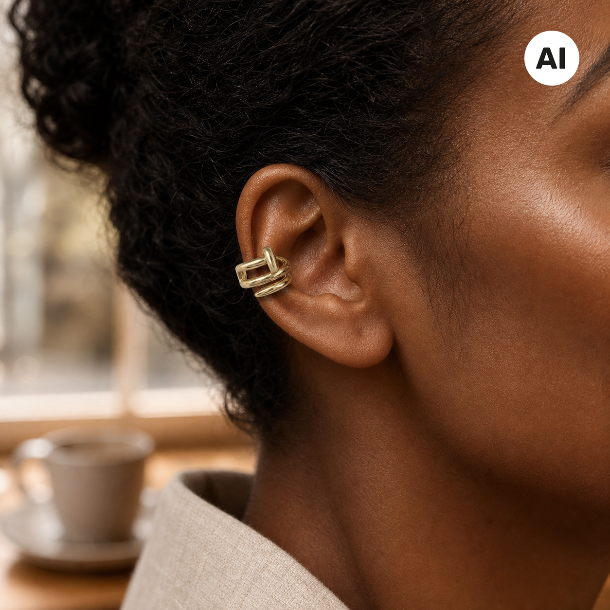 LIANOA Earcuff gold
