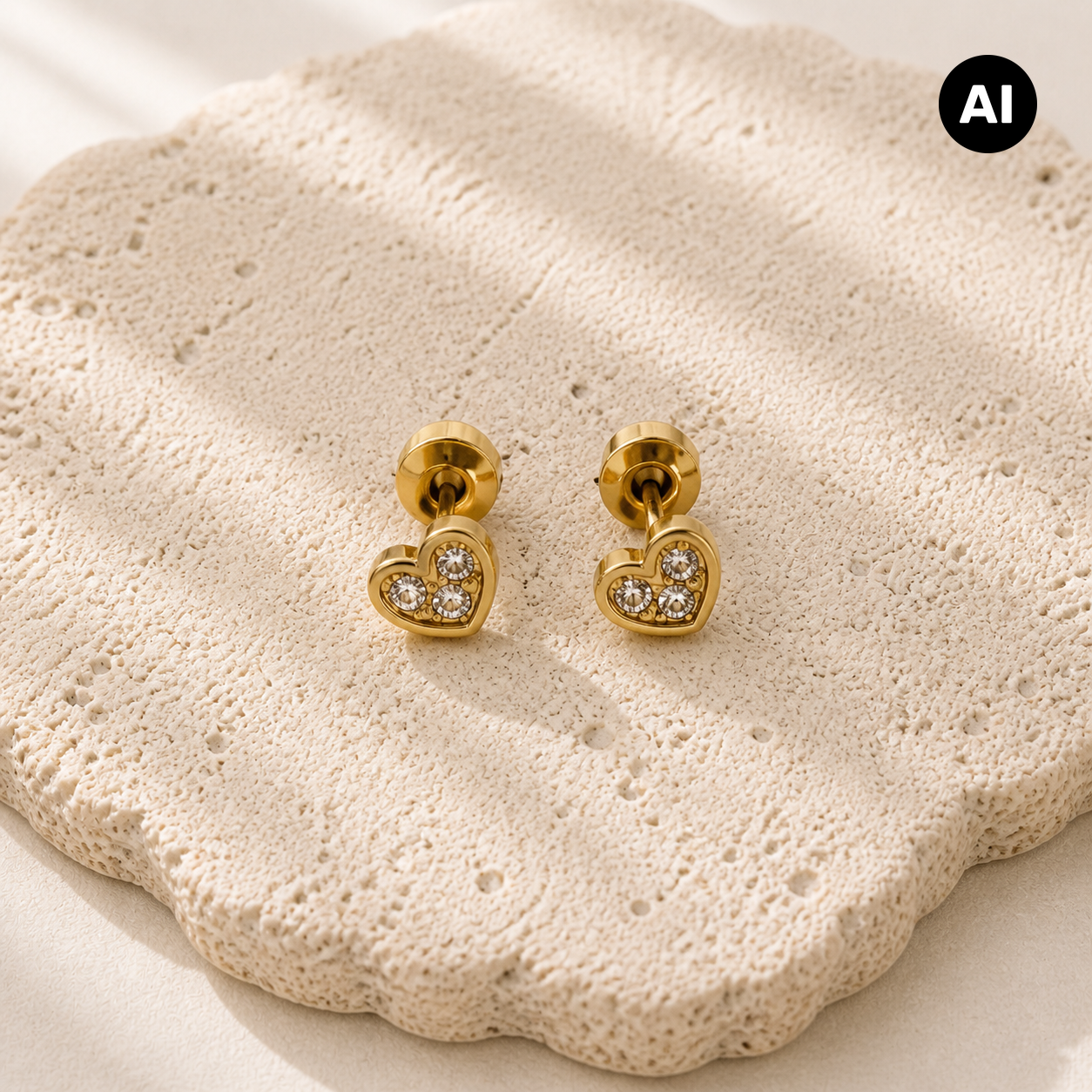 LIANOA Ohrstecker gold