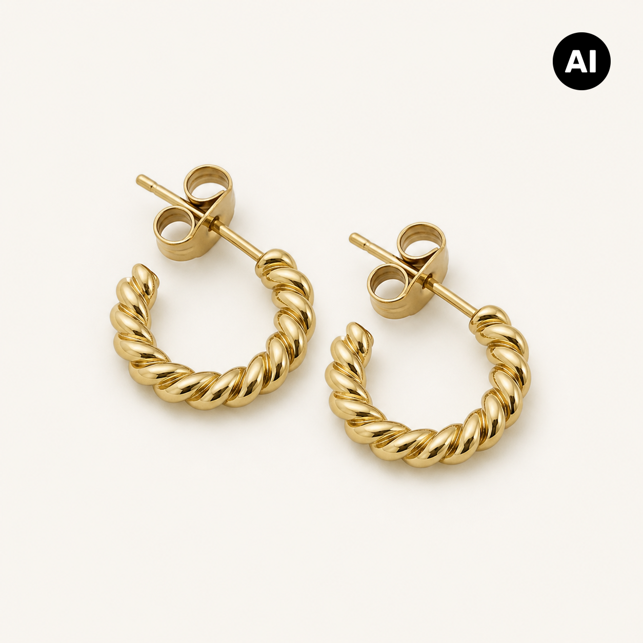 LIANOA Ohrstecker gold