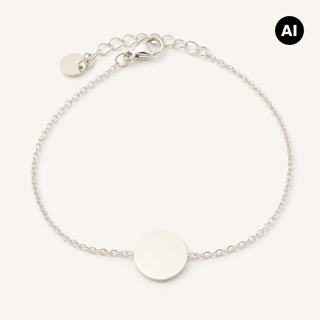 LIANOA Gravur Armband silber