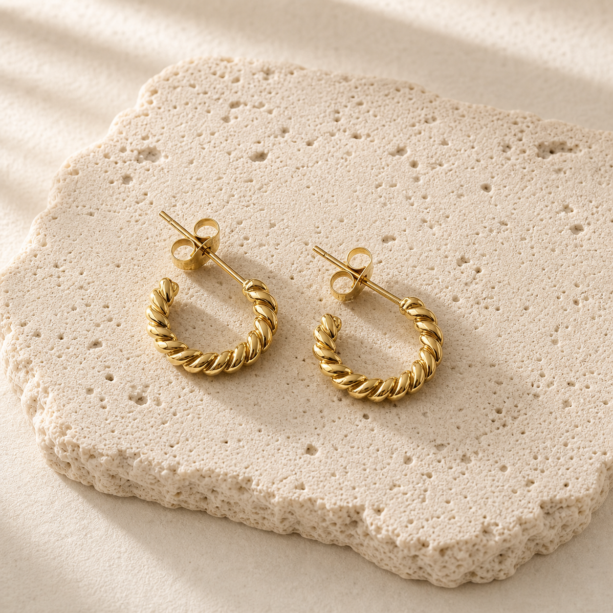 LIANOA Ohrstecker gold