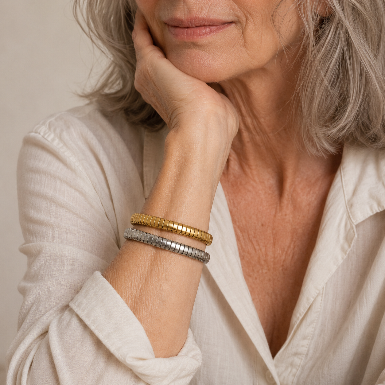 Armband Flexibel LiaNoa Silber