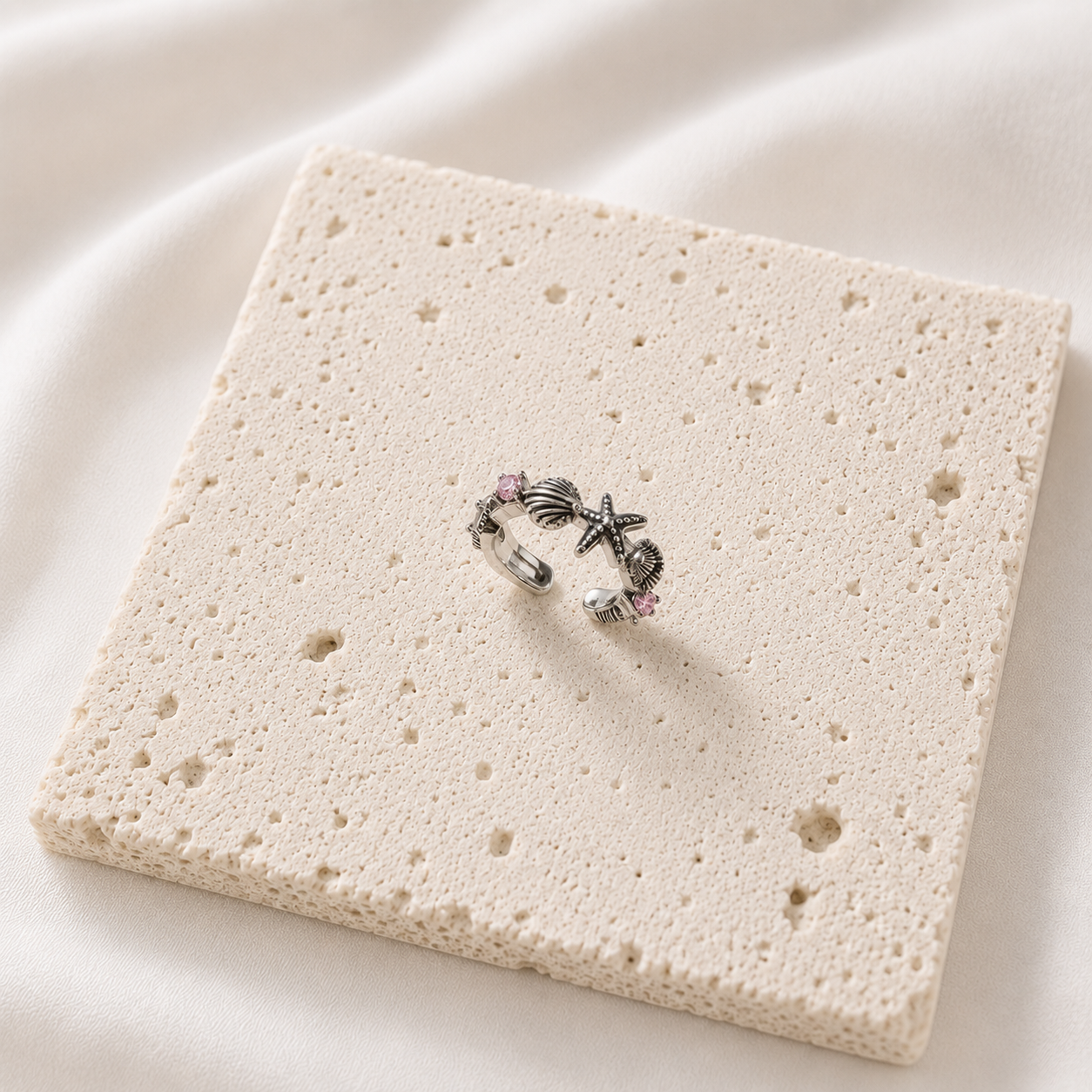 Ear Cuff Silber