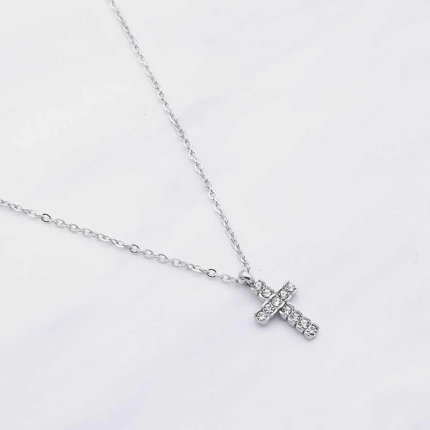 Kreuz Halskette LiaNoa Silber