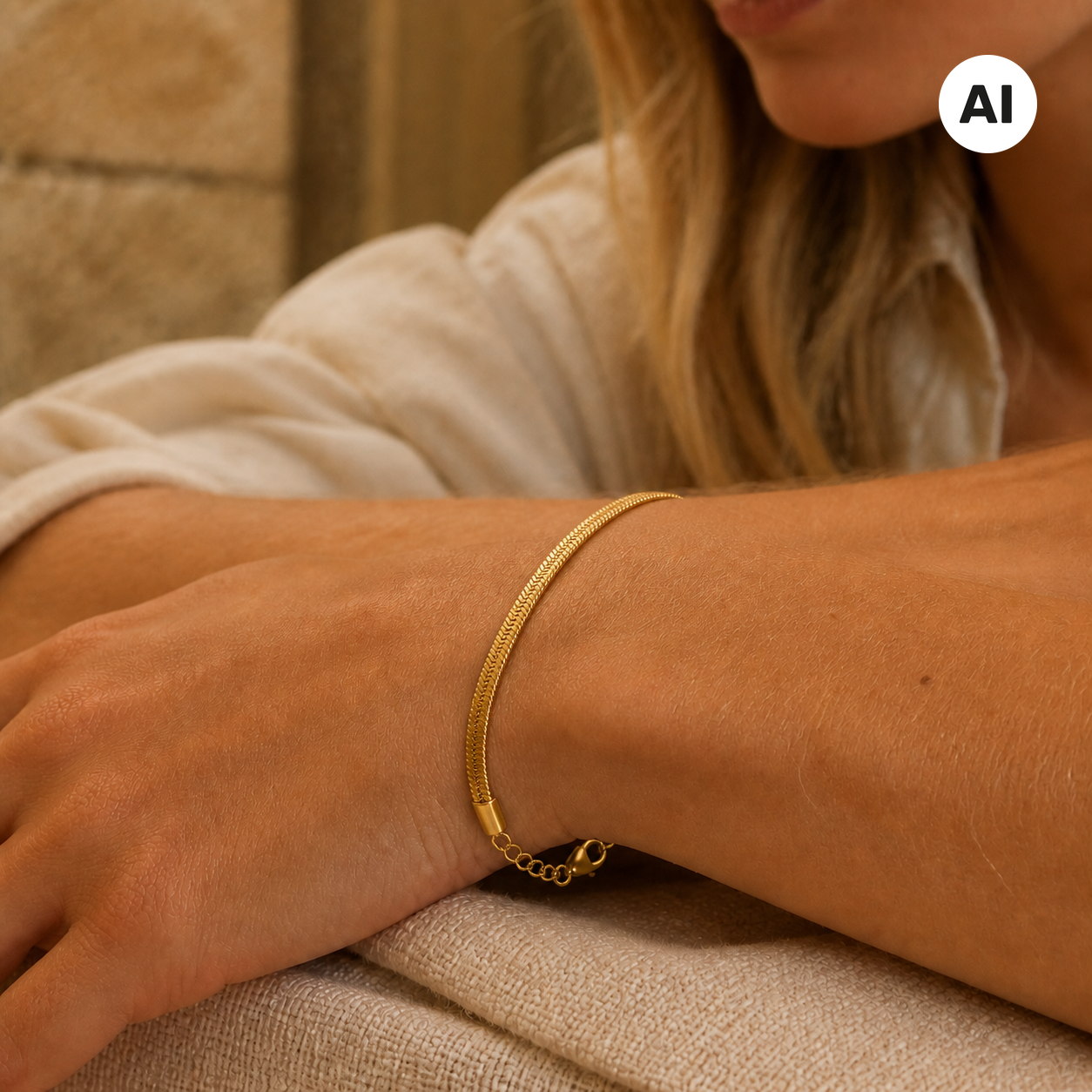 LIANOA Armband fine gold