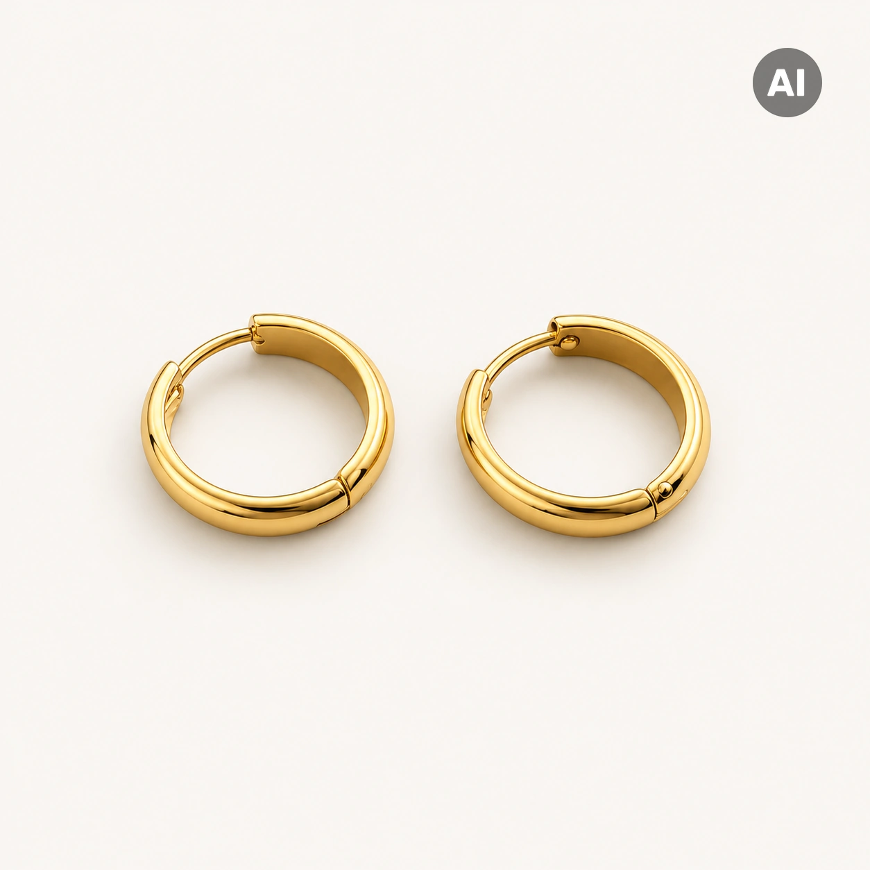 LIANOA Creole gold Ø20mm / Breite 4mm