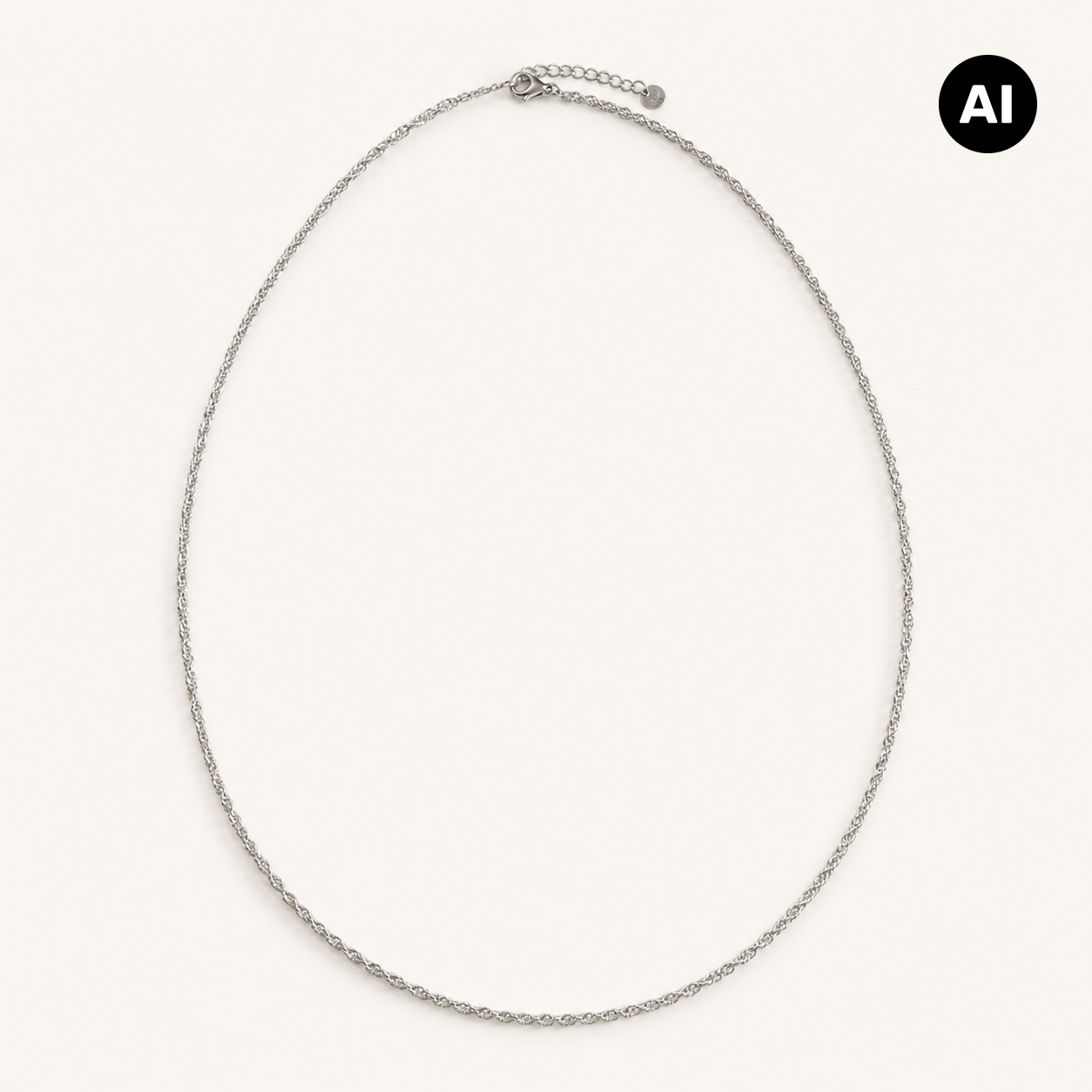 LIANOA Halskette silber