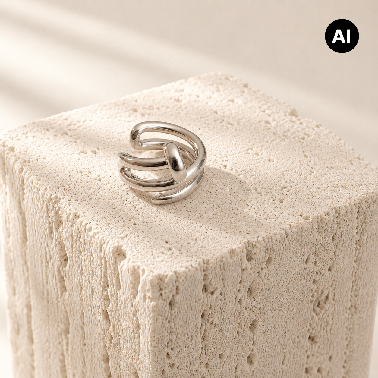 LIANOA Earcuff silber