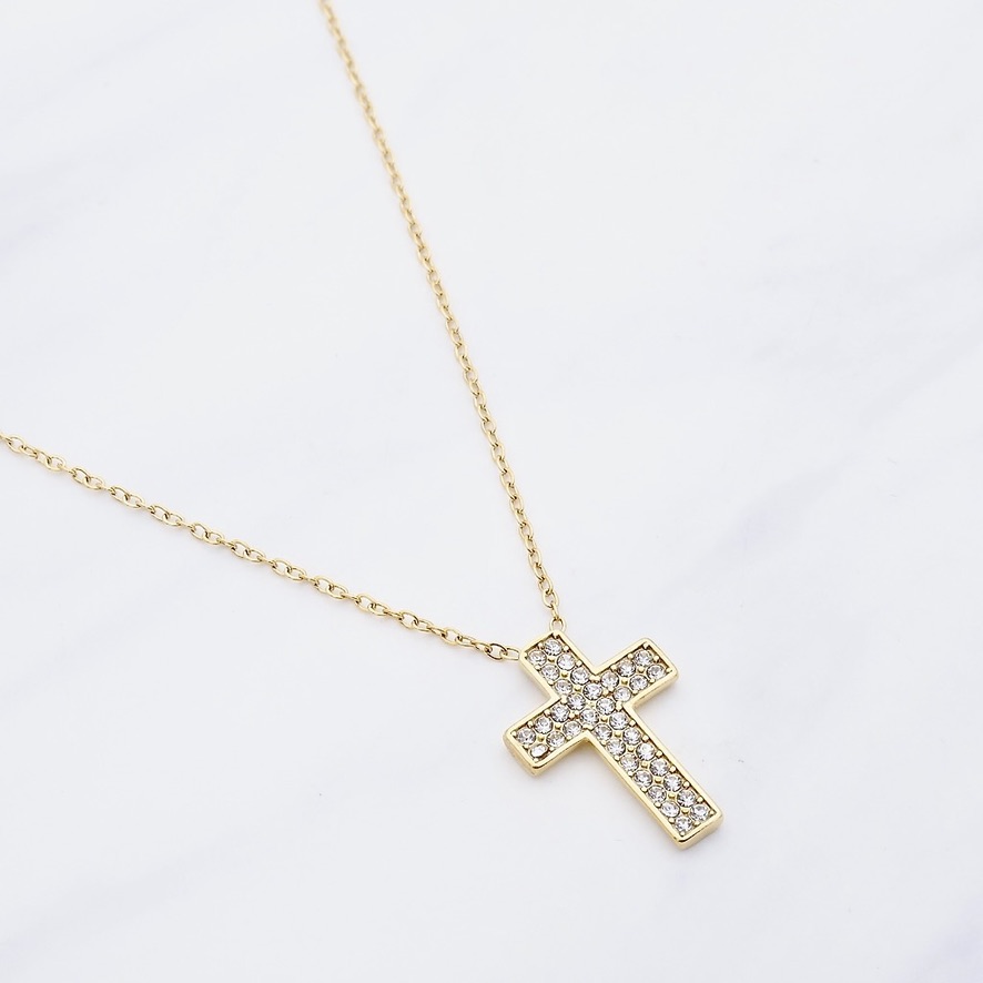 Kreuz Halskette LiaNoa Gold 