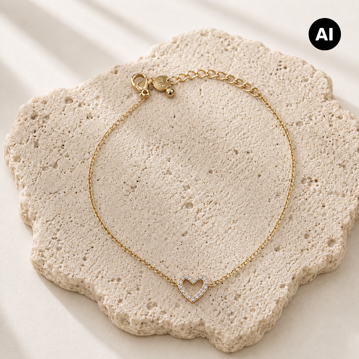 LIANOA Herz Armband gold