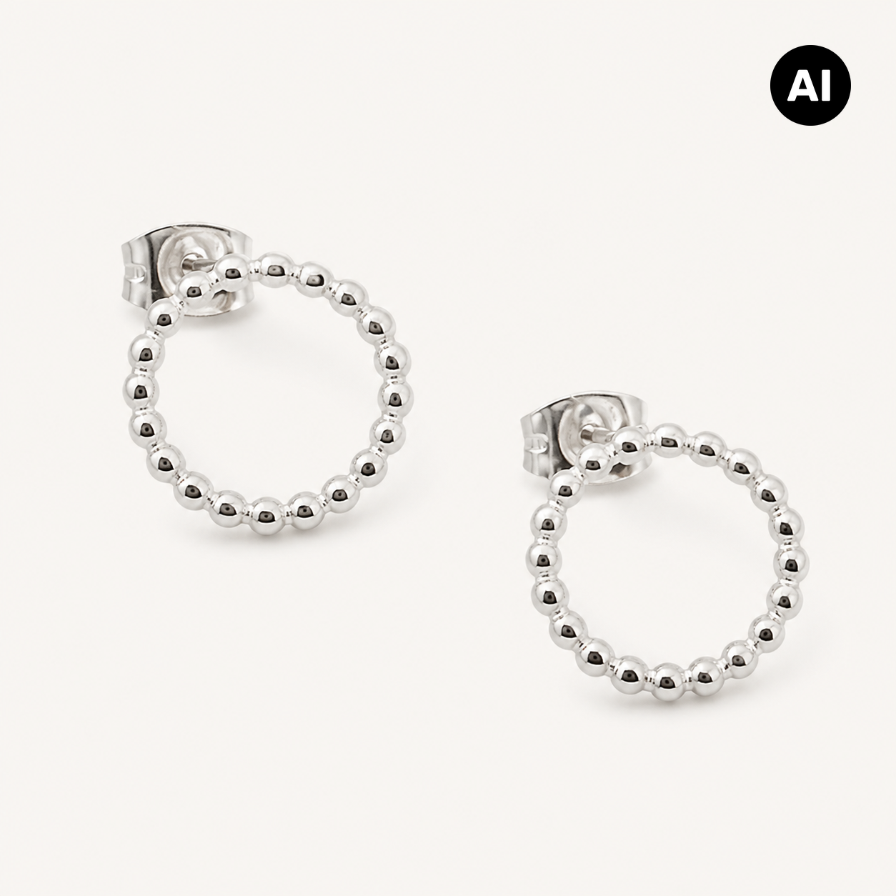LIANOA Ohrstecker silber