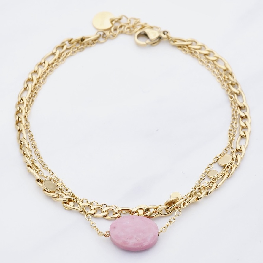 Armband Cosima Pink Gold  