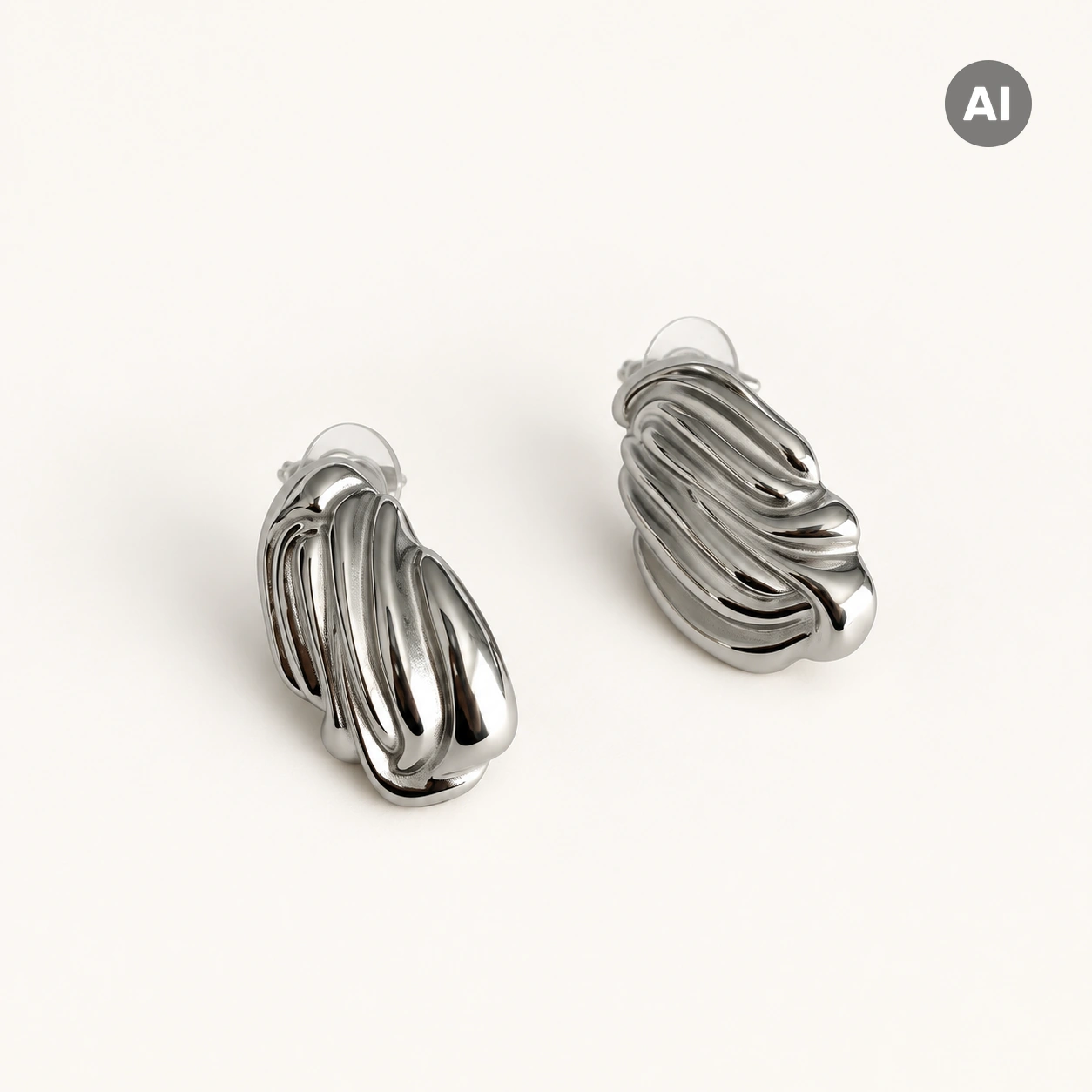 LIANOA Ohrstecker silber