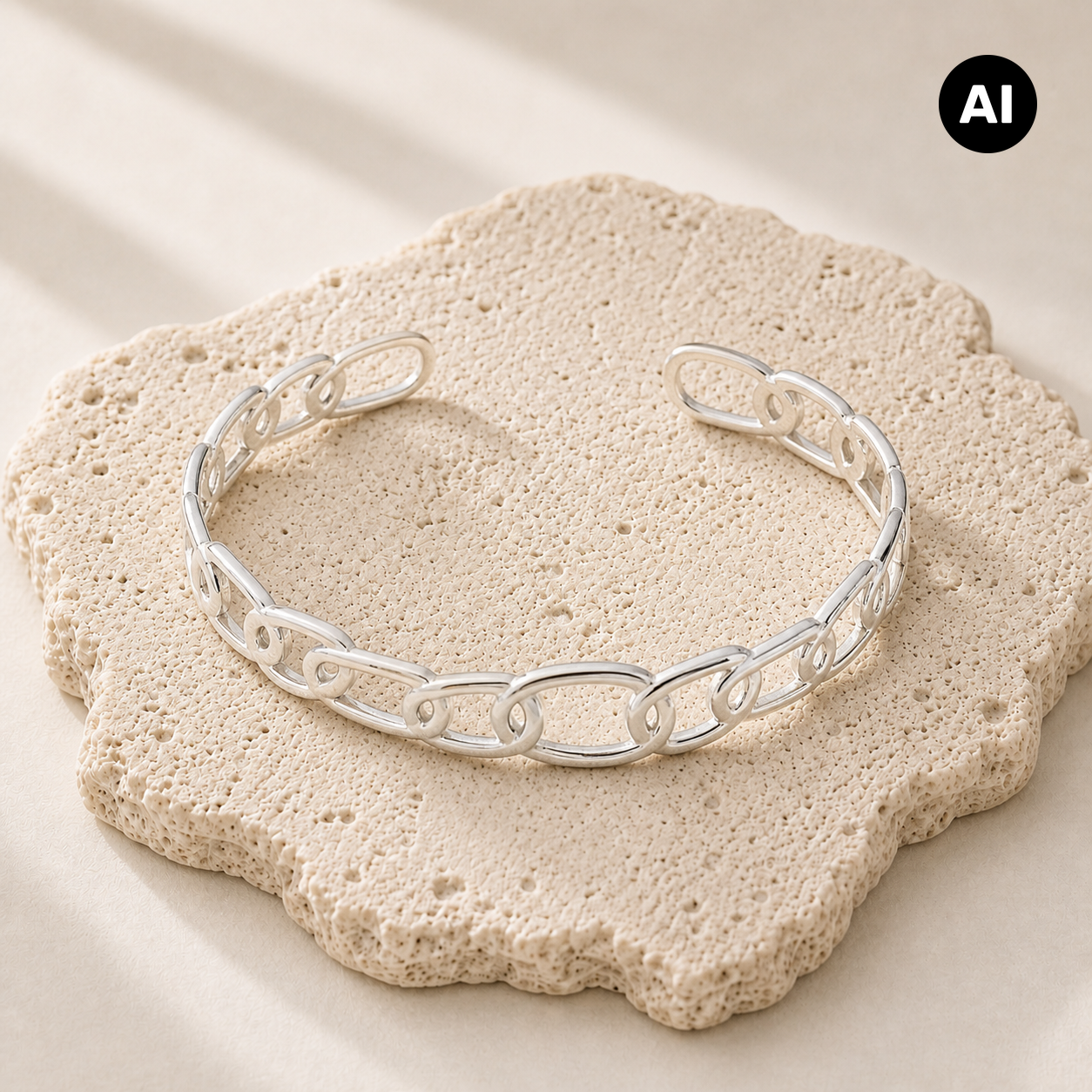 LIANOA Armreif silber