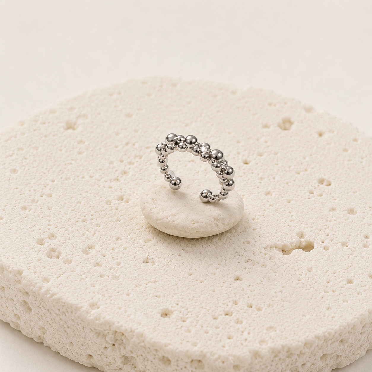 Ear Cuff Silber