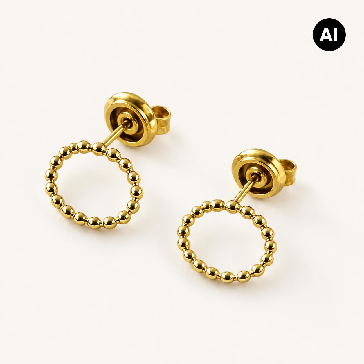 LIANOA Ohrstecker gold