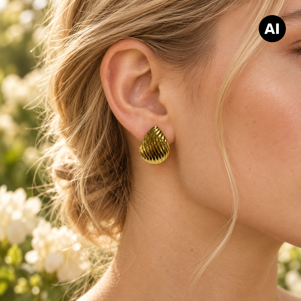 LIANOA Ohrstecker gold