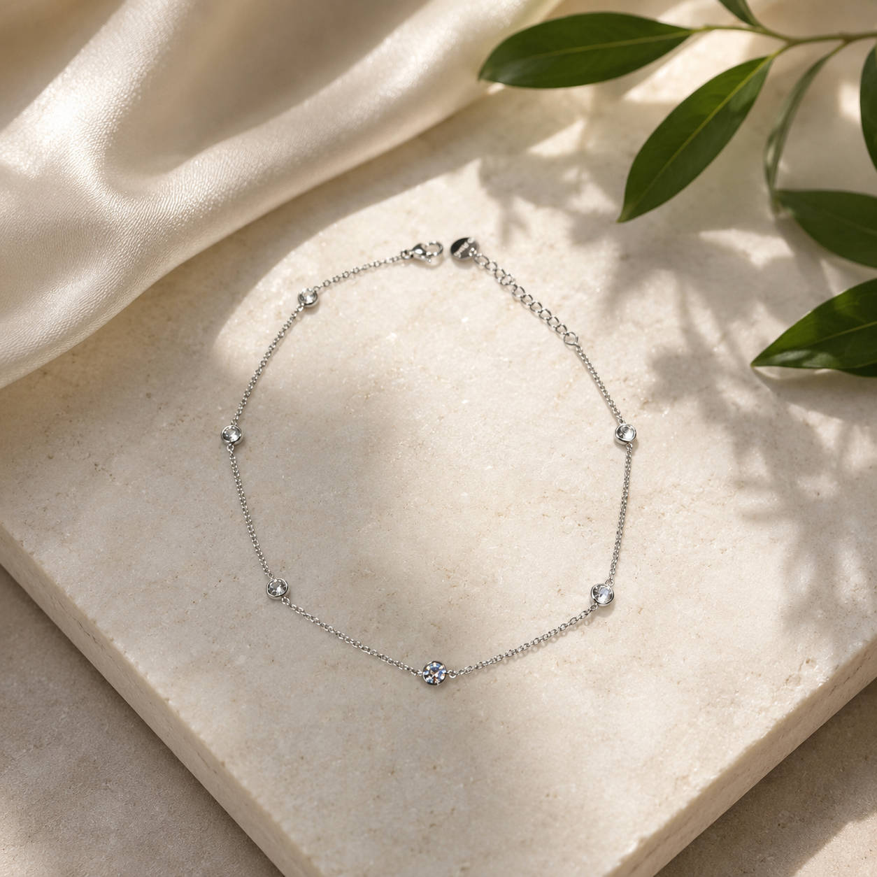 Fußkette LiaNoa Silber