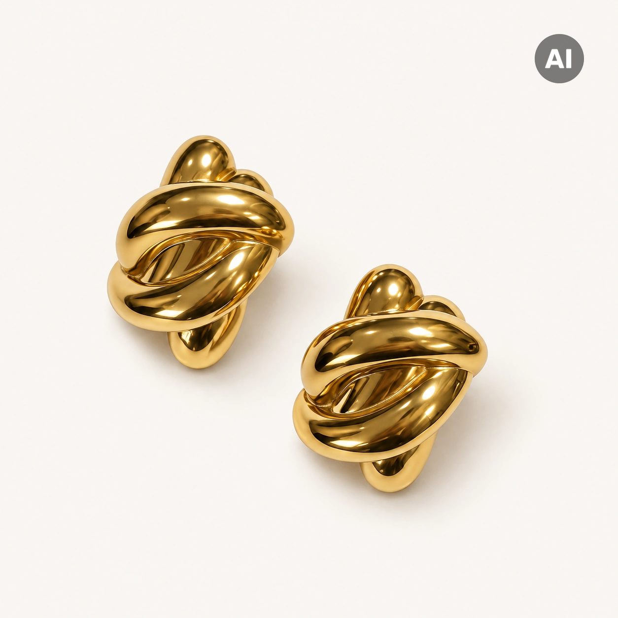 LIANOA Ohrstecker gold